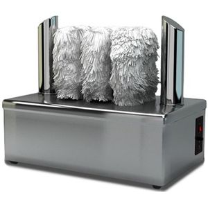 Glaspolijstmachine - 2,62kW - met 8 roterende rollen