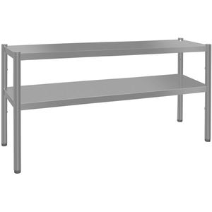 Bovenste plank ECO - 1800x370mm - met 2 etages - 0,7 m hoog