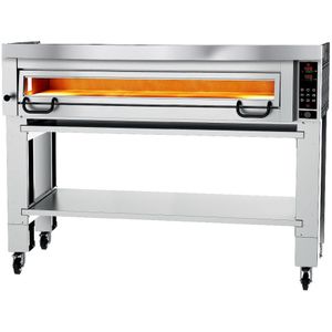 Elektrische pizzaoven Power - 4x 34cm - Digitaal - incl. afzuigkap & onderstel