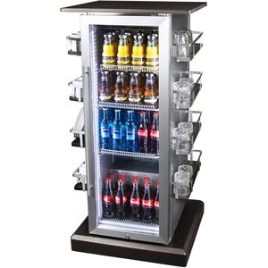 Drankenkoelkast - 565mm - 75 liter - met 1 glazen vleugeldeur