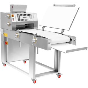 Bakkerij deeguitrolmachine - voor pizza- en brooddeeg - 550 Watt - tot 2400 stuks/uur