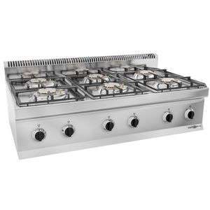 Gasfornuis - 36 kW - 6 branders