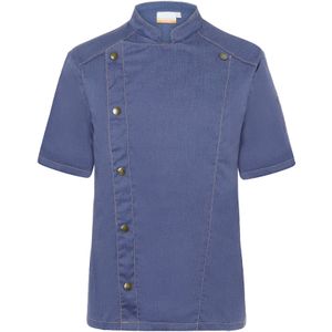 KARLOWSKY | Koksjas Met Korte Mouwen Jeans Stijl - Vintage Blauw - maat: 46