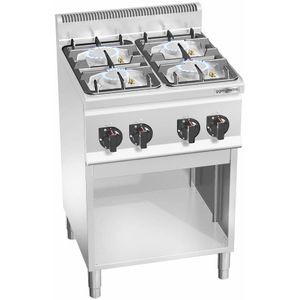 Gasfornuis - 19 kW - 4-pits
