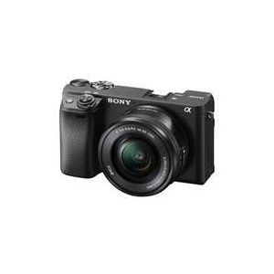 Sony Alpha A6400 16-50mm F3.5-5.6 OSS Zwart + Gratis Batterij (Promotie)