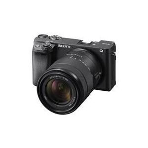 Sony Alpha A6400 18-135mm F3.5-5.6 E OSS Zwart + Gratis Batterij (Promotie)