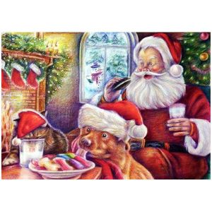 Diamond Painting Set Christmas 50x40cm