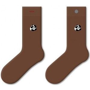 Leuke sokken met cartoonborduursel