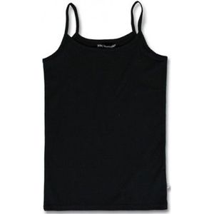 LEMON BERET : Effen topje met smalle bretel BLACK