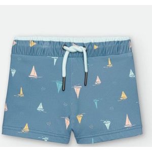 WATERLEMON : Aanpassende zwemshort met zeilbootjes