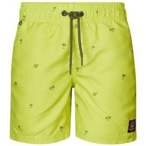 PETROL : Losse zwemshort met palmboompjes