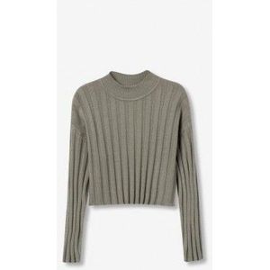 TIFFOSI : Oversized geribbelde trui met hoge hals