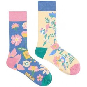 Pair of Socks Size 38-45 Bloemen