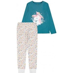 NAME IT : Super leuke 2-delige pyjama unicorn