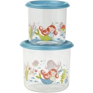 Good Lunch® snack containers large (set of 2) Isla the Mermaid™
