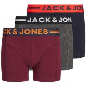 JACK & JONES : JONGENS LOGO 3-PACK BOXERSHORTS
