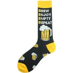 Pair of Socks Size 38-45 Beer