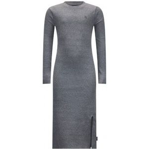 RETOUR : Langer kleedje in fijne rib