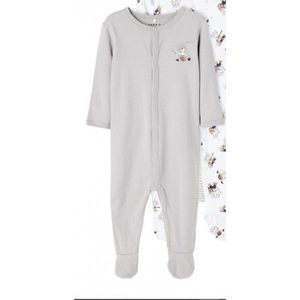 NAME IT : Pyjama met print in biologisch katoen
