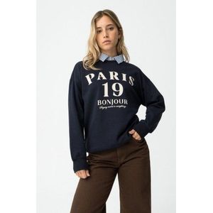 TIFFOSI : Relaxte sweater met ronde hals