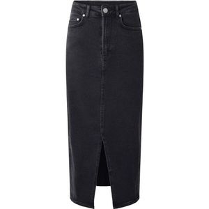 HOUND : Lange jeansrok van stretchdenim