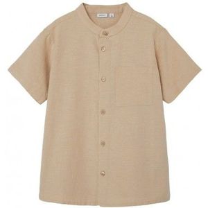 NAME IT : Trendy linnen hemd