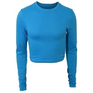 HOUND 17-18 JAAR : Crop top t-shirt met lange mouw