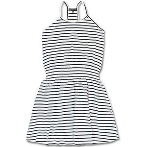 LEMON BERET : Kleedje met fijne bretel en strepen