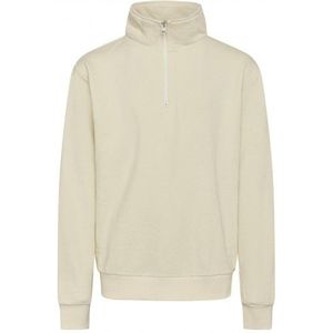 GRUNT : Sweater met rits vooraan