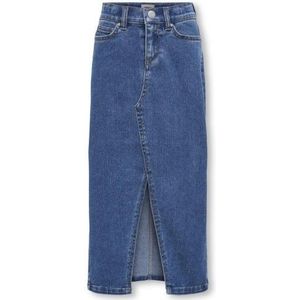 KIDS ONLY : Lange jeansrok met split vooraan