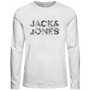 JACK & JONES : T-shirt lm met print