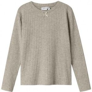 NAME IT : T-shirt met fijne rib