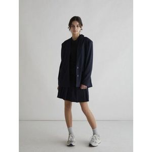 GRUNT : Naaldstreep blazer met zakken