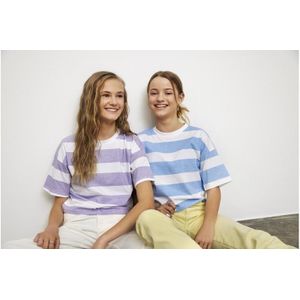 HOUND : Cropped T-shirt met brede streep