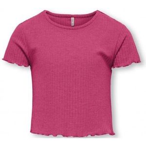 KIDS ONLY : Effe t-shirts met fijne ribbel