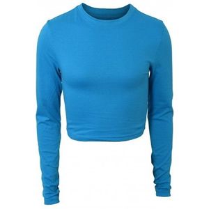 HOUND : Crop top t-shirt met lange mouw