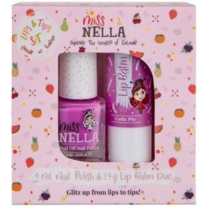 MISS NELLA : Lipbalsem en nagellak in mooi doosjes