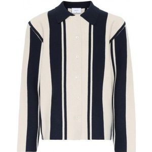 GRUNT : Gebreide cardigan met kraag