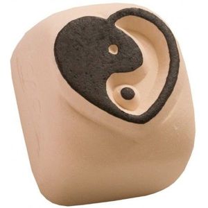 La Dote : Ladot stone Small yin yang heart_102