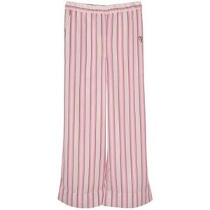TROUSERS-POLYSTRIPE ROOS WIT (RONDE PRIJS)
