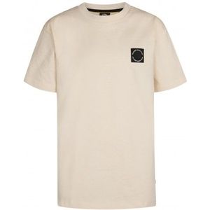 PETROL : Effen t-shirt km in Raw Sand