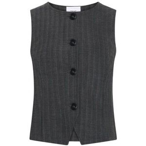 GRUNT : Gillet met fijne streep