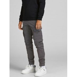 JACK & JONES : Toffe cargo broek met elastiek onderaan