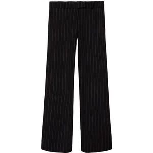 LMTD : Stijlvolle wijde broek met fijne krijtstreep