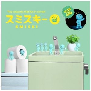 Smiski GLOW IN THE DARK toilet series