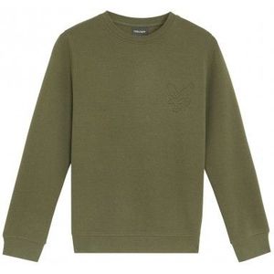 LYLE & SCOTT : Effen sweater met logo
