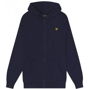 LYLE & SCOTT :  Cardigan in navy met het klassieke logo
