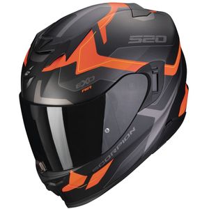 Scorpion EXO-520 EVO AIR ELAN - Mat Zwart/Oranje - Medium