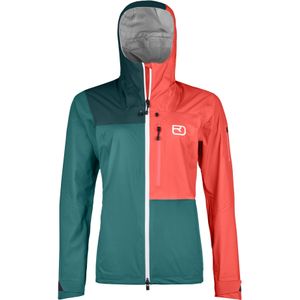 ORTOVOX 3L Ortler Jacket W Pacific Green maat M