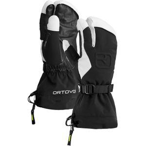 ORTOVOX Men Merino Freeride 3 Finger Glove Black Raven maat XL